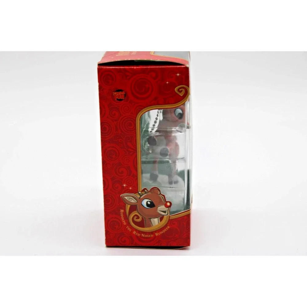 2012 Rudolph‎ the Red Nosed Reindeer Holiday Clip On Christmas Mini Figure NEW